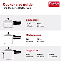 PRESTIGE ALU SVACHH 3L PRESSURE COOKER 10725