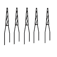 Pivo Taper Fissure Flat End Plain Cut Carbide Bur RA-169 – Pack of 5