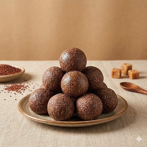 Ragi laddu - 6Pcs