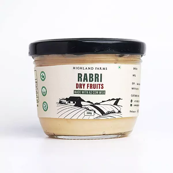 Rabri A2 Cow Milk Dry Fruit - Highland Farms