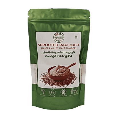 Sprouted Finger Millet (Ragi) Malt Powder (250 g)