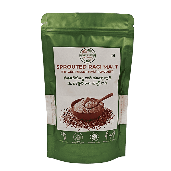 Sprouted Finger Millet (Ragi) Malt Powder (250 g)