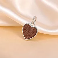 Sterling Silver Rajavarthi Stone Pendant