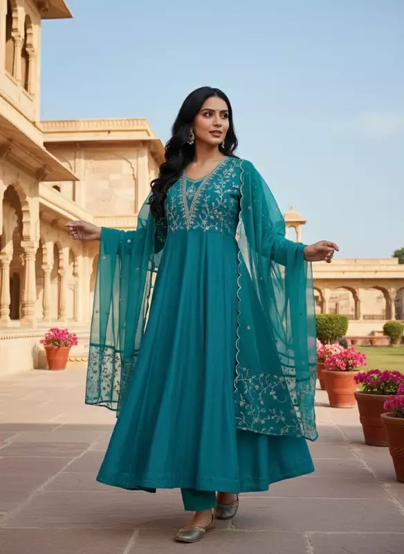 Rama Silk Anarkali