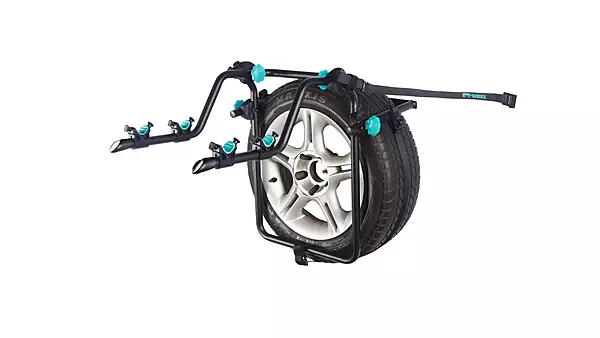 BEARACK RANGER PRO SPARE TIRE BIKE RACK-(BLACK)