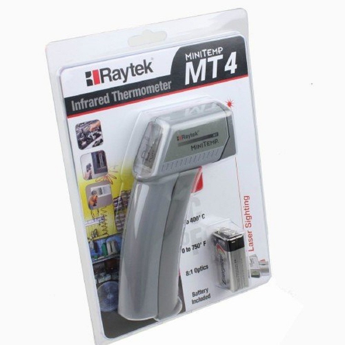 Raytek MT4 Infrared Pyrometer -18C to 400C
