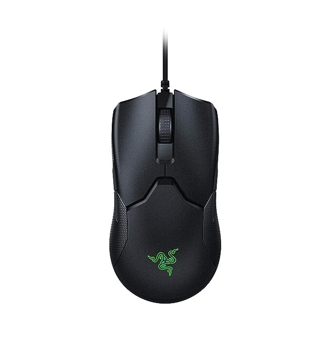 Razer Viper 8KHz Ambidextrous Esports Wired Gaming Mouse with 8000Hz Polling Rate | 20,000 DPI Optical Sensor - Chroma RGB Lighting I Black - RZ01-035