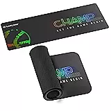 Lapcare LMP-501 XL Gaming Mouse Pad – 800×300 mm | Natural Rubber Base | Polyester Surface | Water-Resistant Coating | Stitched Edges