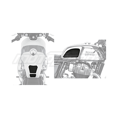 MotoTrendz Traction Pads for Royal Enfield Continental GT 650 MotoTrendz Traction Pads for Royal Enfield Continental GT 650
