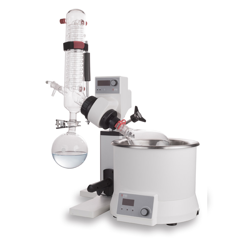 RE100-S Rotary Evaporator with Glassware Vertical includes condenser (1200cm²,1000ml)