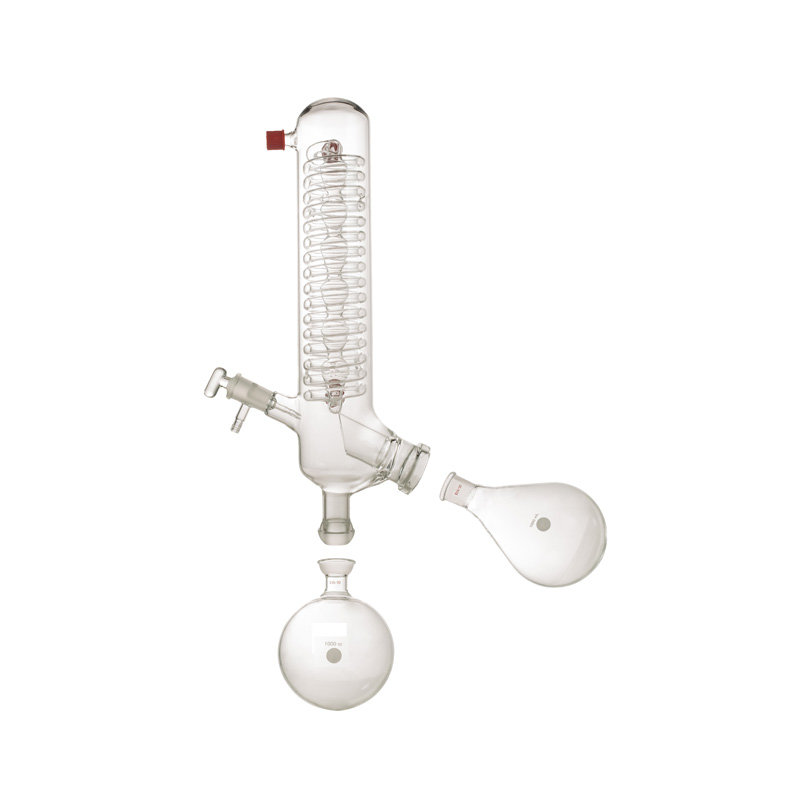 RE100-S Rotary Evaporator with Glassware Vertical includes condenser (1200cm²,1000ml)