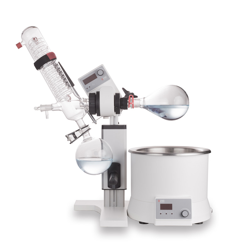RE100-S Rotary Evaporator with Glassware Vertical includes condenser (1200cm²,1000ml)
