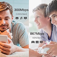 TP-Link RE305 – AC1200 Dual-Band Mesh Wi-Fi Range Extender | 2.4GHz + 5GHz