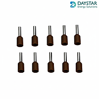 10 sq.mm Copper Ferrule – Insulated Cord (Brown) | HE-10-12