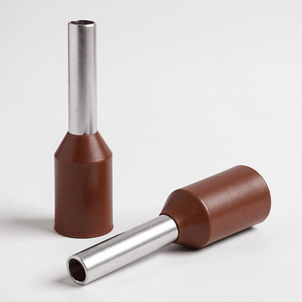 10 sq.mm Copper Ferrule – Insulated Cord (Brown) | HE-10-12