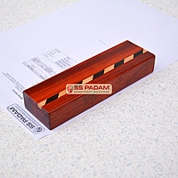 Padauk Wood Chinese Paperweight 12 Inch