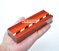 Padauk Wood Chinese Paperweight 12 Inch