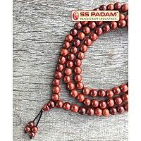 Red Sandalwood (Lal Chandan) Chinese Style Elastic Mala