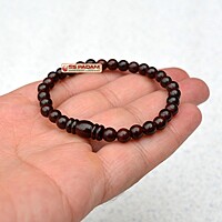 6mm Red Sandalwood Lal Chandan Bracelet