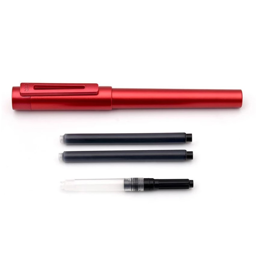 Kaco Sky Metal Fountain Pen Red