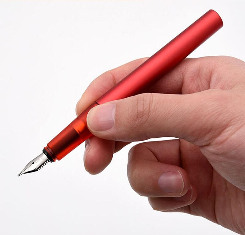 Kaco Sky Metal Fountain Pen Red