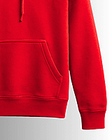 Unisex Red Beach Bear Graphic Printed All-Weather Hoodie