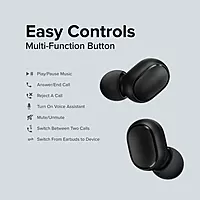 Redmi Buds Replacement Charging Case , Wireless Charging Case Support Bluetooth Pairing, Wireless (Earbuds Not Included)