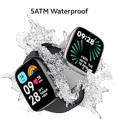 Redmi Watch 3 Active Bluetooth Calling 1.83" Screen, Premium Metallic Finish, 200+ Watch Faces, Upto 12 Days of Battery Life, 5ATM, 100+ Sports Modes,