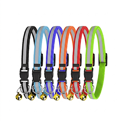 REFLECTIVE CAT COLLAR (SET OF 2)