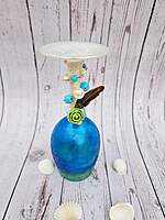 Repurposed Wine Glass | Glass Holder