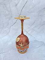 Repurposed Wine Glass | Glass Holder