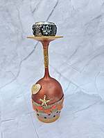 Repurposed Wine Glass | Glass Holder