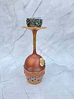 Repurposed Wine Glass | Glass Holder