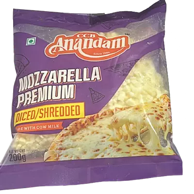 Anandam Mozzarella Premium Diced 200g