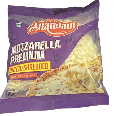 Anandam Mozzarella Premium Diced 200g