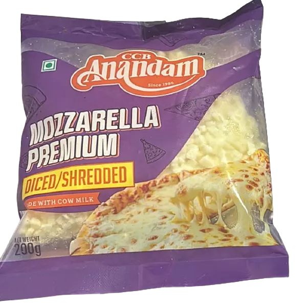 Anandam Mozzarella Premium Diced 200g