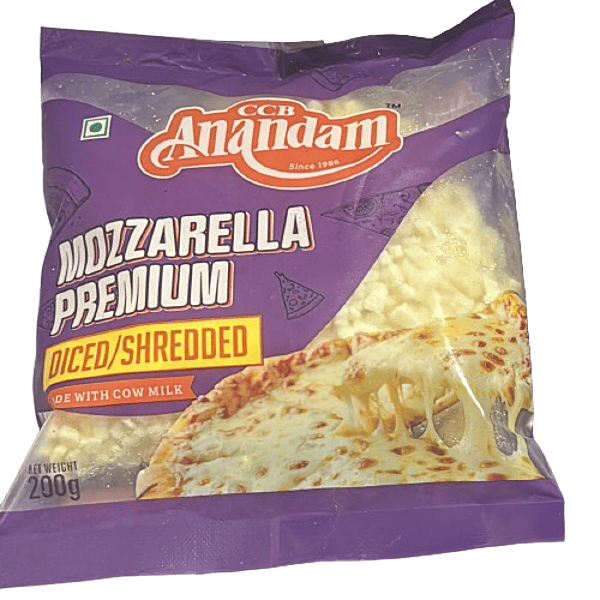 Anandam Mozzarella Premium Diced 200g