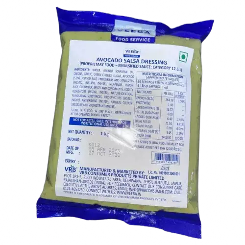 Veeba - Avocado Salsa Dressing 1 Kg