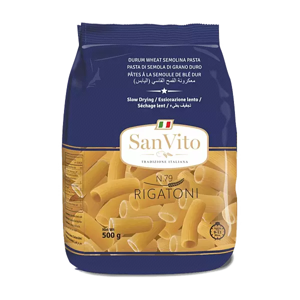 San Vito - Rigatoni Pasta 500 Grams