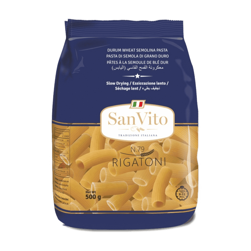 San Vito - Rigatoni Pasta 500 Grams