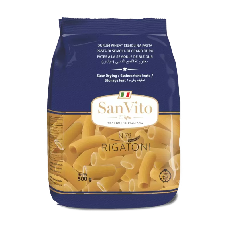 San Vito - Rigatoni Pasta 500 Grams