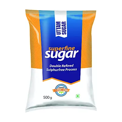 Uttam - Superfine Sugar 500 Grams