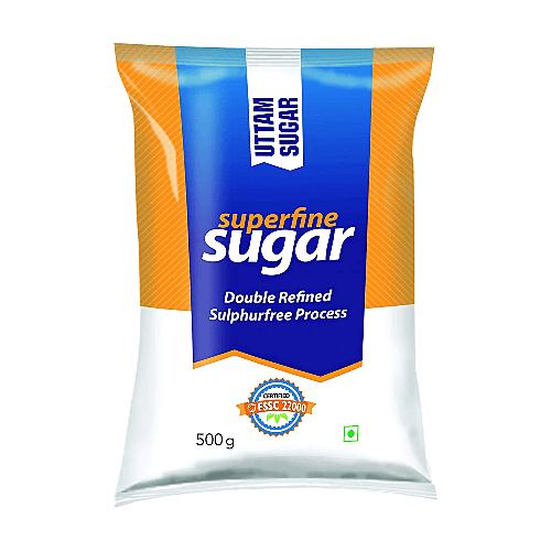 Uttam - Superfine Sugar 500 Grams