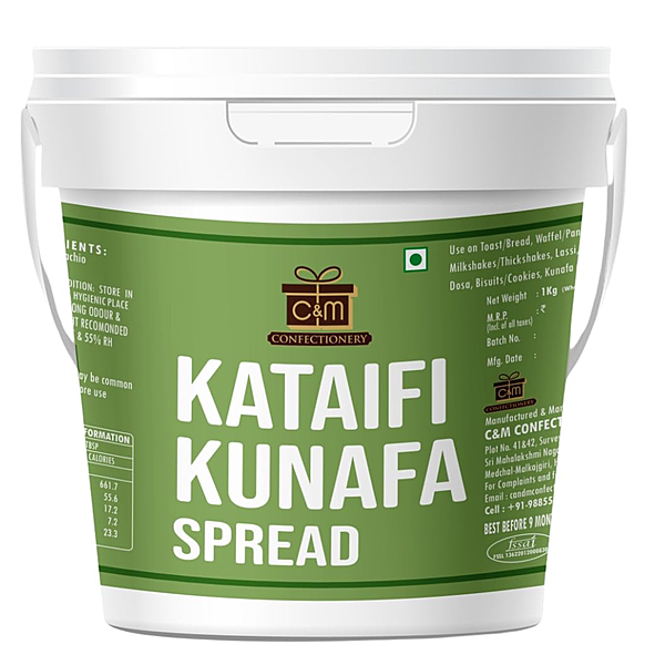 CNM - Kataifi Kunafa Spread 1 Kg