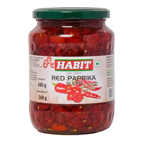 Habit - Red Paprica Sliced 680 Grams