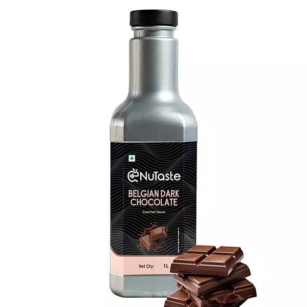 Nutaste - Belgian Dark Chocolate Sauce 1 Ltr
