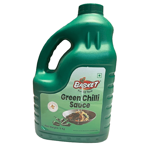 Basket - Green Chilli Sauce 5kg