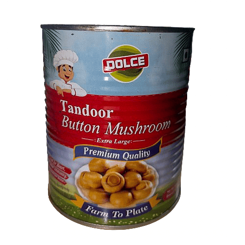 Dolce - Button Mushroom Tandoori 800 Grams