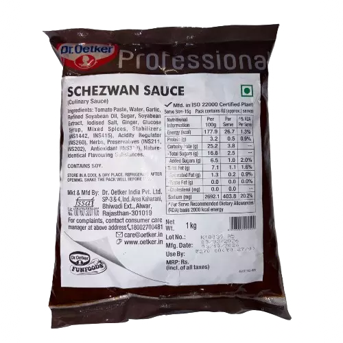 Dr Oetker - Schezwan Sauce 1 Kg