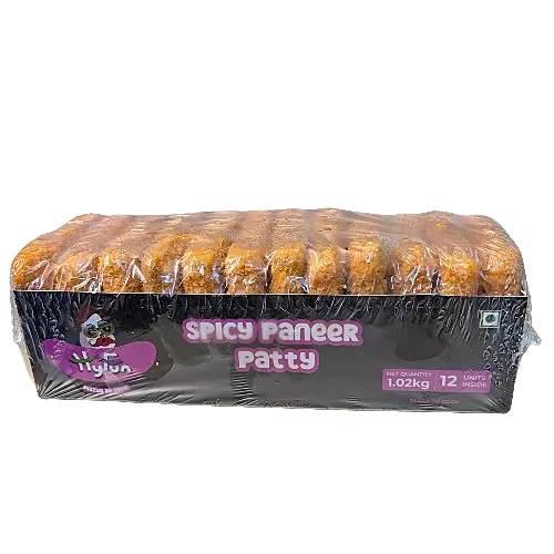Hyfun - Spicy Paneer Patty 1.02kg